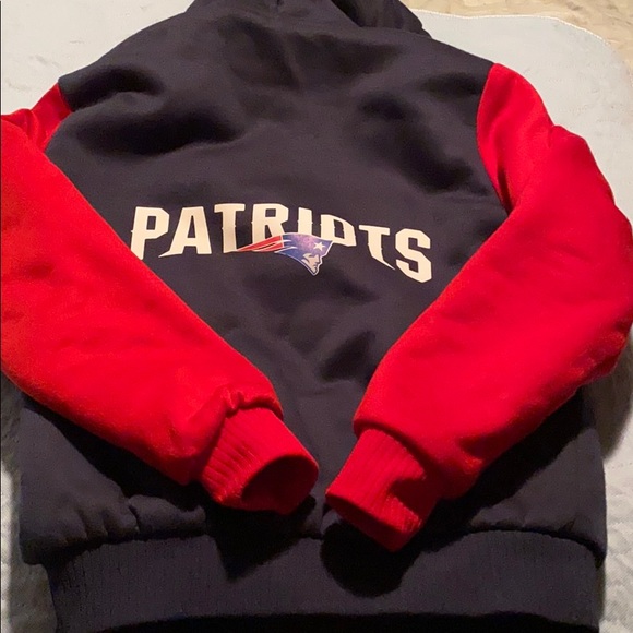 New England Patriots Winter Hooded Jacket - Picture 4 of 4